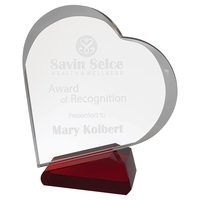 Crystal Slant Heart... from ASI 92531 Unique Custom Products / UCP