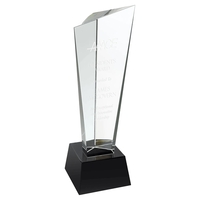 11" Crystal 3D Rising Peak