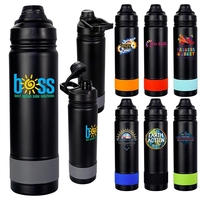 Sip Top 24 oz. Colorful Banded Bottle... from ASI 30208 A P Specialties / AP...