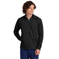 Sport-Tek Sport-Wick Stretch Full-Zip Cadet Jacket... from ASI 84863 SanMar