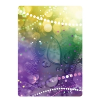 Playing cards with a Mardi Gras themed background.... from ASI 56080 Playing...