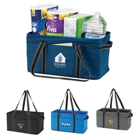 Jumbo Utility Tote Bag-Shopping-Grocery-Organizer (4 Colors)