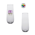 9oz BPA Free Light Plastic Stemless Flute