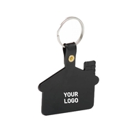House Shaped Soft Tag Keychain