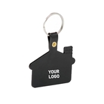 House Shaped Soft Tag Keychain