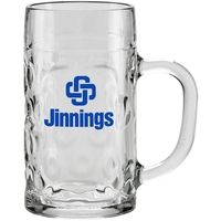 With its traditional Bavarian biergarten design, this 0.5 liter mug is......
