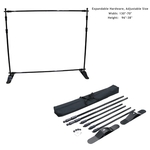 10' Expanding Exhibitor Display Hardware, Stand and Bag