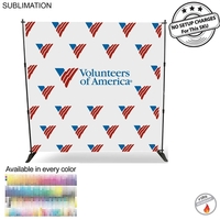 Volunteer, Non-for-profit 8' Backdrop, Media Wall, with Full Color Graphics,...