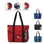 Deluxe Zipper Travel Tote