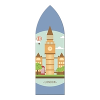 Gothic Arch Full Color Paper Bookmark