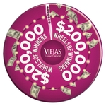 3" Round 2-Piece Button