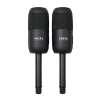 Indoor and outdoor wireless Bluetooth® solar powered speaker with attached...