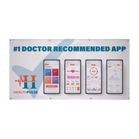 3' x 6' banner made of 13 oz. vinyl that can... from ASI 87188 Showdown Displays