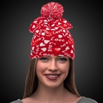 Light Up Love Knit Hat