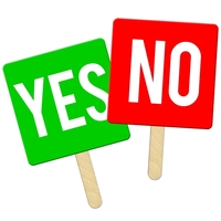 Square Mini Sandwich Hand Fan