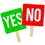 Square Mini Sandwich Hand Fan