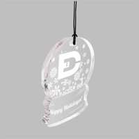 Custom Laser Etched Acrylic Ornaments