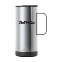 RTIC double wall insulated stainless steel 16 ounce travel mug with... from...