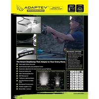 ADAPTEV™ Rechargeable Smart Headlamp, 860 Lumen