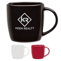 20 oz. ceramic mug with large handle and multiple color choices.... from ASI...