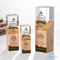 Bring a sustainable craftsmanship touch to your awards program. The Coteau......