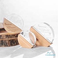 The Soleil Award boasts a circular shape with a half section... from ASI...