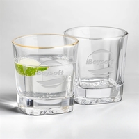 Our Santana OTR Glass combines a gold or silver rim, a... from ASI 84592 St...