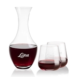 Oldham Carafe & Howden Stemless Wine