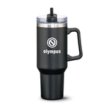 Compeer Handle Travel Mug w/Straw - 40oz