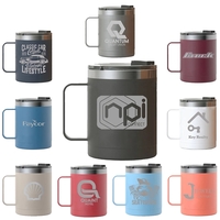 RTIC 12 ounce insulated stainless steel ringed coffee mug with lid... from...