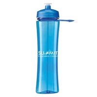24 oz Polysure Exertion Plastic Water Bottle with Grip made from... from ASI...
