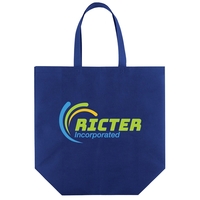 Economical non-woven Value™ Budget Tote features heat-sealed handles... from...