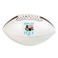 Mini Autograph Football With Full Color UV DTF 3D Logo. Printed... from ASI...