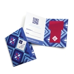 Key Card Folder-Die Cut Pocket