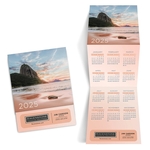 Beach Theme Trifold Calendar