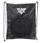 Ball Carrier Drawstring Backpack (1 Color Imprint)