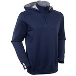 Bobby Jones Men's Performance Scorecard 1/4 Zip L/S Hoodie