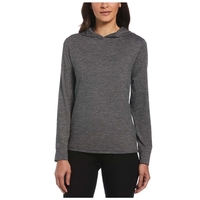 Ladies Soft Touch Hoodie. Wind & Water Repellent technology resists wind......