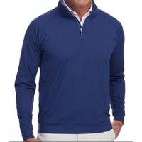 The long sleeve Westland lightweight peached performance pullover delivers...