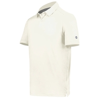 Ventura Polo with a recycled polyester/spandex blend and moisture-wicking...