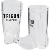 1.5OZ ACRYLIC MINI COWBOY BOOT SHOT GLASS