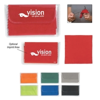 Microfiber cleaning cloth great for eyeglasses and device screens... from ASI...