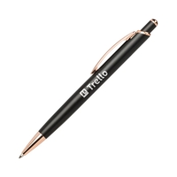 The Witman Rose Gold Accent Clicker Pen is meticulously crafted for... from...