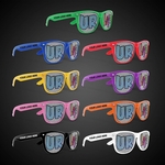 Colorful Billboard Sunglasses, printed lenses glasses