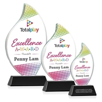 Odessy Flame Vividprint™ Award on Newhaven - Black