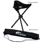 rPET Folding Tripod Stool With Carrying Bag