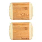 8" 2-Tone Bar Board 8" x 5-3/4" Cutting Board