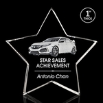 Standing Star Award 3D