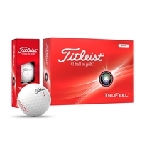 Titleist TruFeel golf balls; Box contains 12 white balls and includes... from...