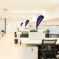 Teardrop Clip Banner - SINGLE Sided-FREE SHIPPING